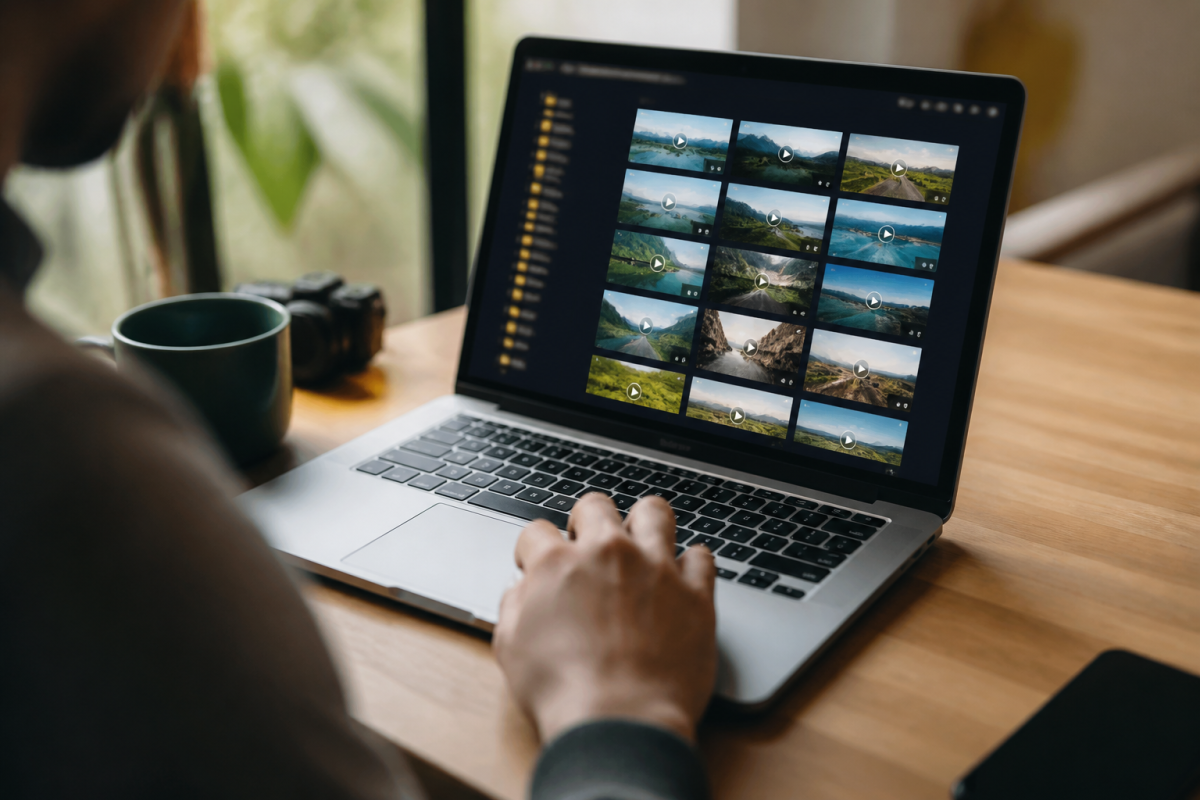 Gestionnaire fichiers avec navigateur integre telecharger videos